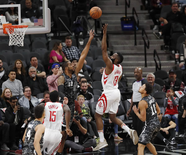 NBA戰(zhàn)報(bào):詹杜庫(kù)均輸球，哈登進(jìn)關(guān)鍵球，火箭再升空，具體排名如下